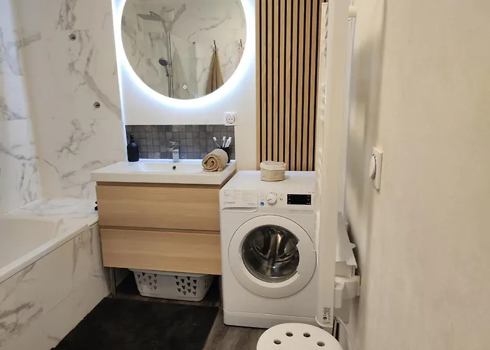 アパート Duplex Moderne, Chaleureux Au Calme A Toison D'or ディジョン